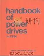 HANDBOOK of MECHANICAL POWER DRIVES     PDF电子版封面     