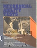 MECHANICAL ABILITY TESTS PDF电子版封面 0668057696
