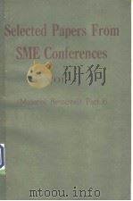 Selected Papers From SME Conferences VOL.4 《Material Removal》Part 6 PDF电子版封面