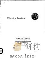 PROCEEDINGS MACHINERY VIBRATION MONITORING AND ANALYSIS MEETING     PDF电子版封面     