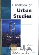 Handbook of Urban Studies PDF电子版封面 080397695X