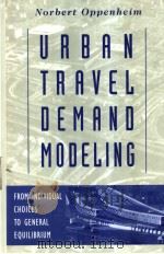 URBAN TRAVEL DEMAND MODELING（ PDF版）