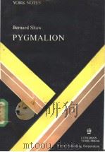 YORK NOTES PYGMALION PDF电子版封面 7506204584