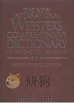 THE NEW INTERNATIONAL WEBSTER'S COMPREHENSIVE DICTIONARY OF THE ENGLISH LANGUAGE PDF电子版封面