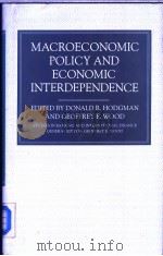Macroeconomic Policy and Economic Interdependence PDF电子版封面 0333436458