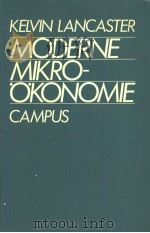 MODERNE MIKPOOKONOMIE PDF电子版封面