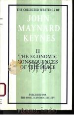 THE COLLECTED WRITINGS OF JOHN MAYNARD KEYNES VOLUME Ⅱ PDF电子版封面
