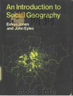 An introduction to Social Geography     PDF电子版封面  0198740638   