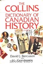 THE COLLINS DICTIONARY OF CANADIAN HISTORY PDF电子版封面