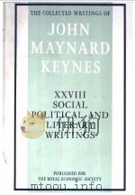 THE COLLECTED WRITINGS OF JOHN MAYNARD KEYNES VOLUME XXVIII（ PDF版）