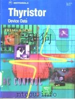 MOTOROLA THYRISTOR DEVICE DATA PDF电子版封面