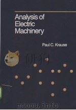 ANALYSIS OF ELECTRIC MACHINERY PDF电子版封面