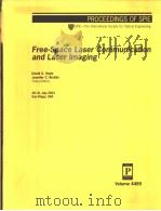 Free-Space Laser Communication and Laser Imaging（ PDF版）