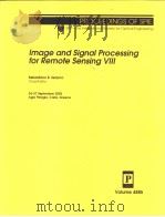 Image and Signal Processing for Remote Sensing Ⅷ（ PDF版）