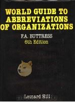 WORLD GUIDE TO ABBREVIATIONS OF ORGANIZATIONS     PDF电子版封面     