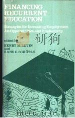 FINANCING RECURRENT EDUCATION PDF电子版封面