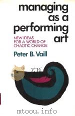 managing as a performing art     PDF电子版封面  1555421407   