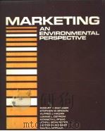 Marketing:An Environmental Perspective PDF电子版封面 0829901191