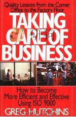 Taking Care of Business     PDF电子版封面     