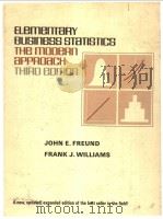 ELEMENTARY BUSINESS STATISTICS:THE MODERN APPROACH PDF电子版封面 0132530627