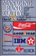 MANAGING BRAND EQUITY     PDF电子版封面  0029001013   