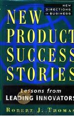 NEW PRODUCT SUCCESS STORIES PDF电子版封面