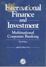 International Finance and Investment PDF电子版封面 0852973462