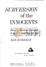 SUBVERSION OF THE INNOCENTS PDF电子版封面