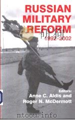 RUSSIAN MILITARY REFORM 1992-2002 PDF电子版封面