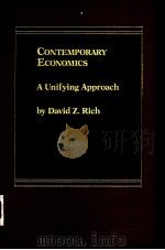 CONTEMPORARY ECONOMICS PDF电子版封面 0030062470