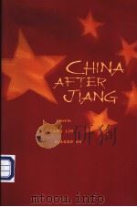 CHINA ATER JIANG PDF电子版封面 0804749191