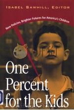 One Percent for the Kids PDF电子版封面 0815777221