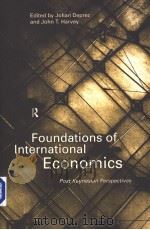 Foundations of International Economics     PDF电子版封面  0415146518   