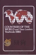 COUNTIES OF THE WORLD and Their Leaders Yearbook 1980     PDF电子版封面  0810310376   