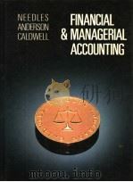 FINANCIAL & MANAGERIAL ACCOUNTING PDF电子版封面 0395433487