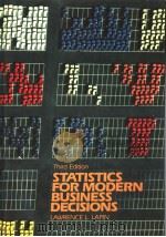 STATISTICS FOR MODERN BUSINESS DECISIONS PDF电子版封面 0155837435
