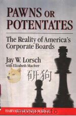Pawns or Potentates PDF电子版封面