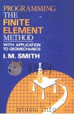 PROGRAMMING THE FINITE ELEMENT METHOD（ PDF版）