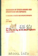 HANDBOOK OF STRATA-BOUND AND STRATIFORM ORE DEPOSITS Volume 7 PDF电子版封面