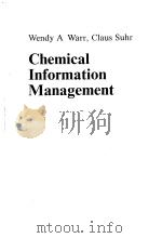 Chemical Information Management     PDF电子版封面     