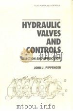 HYDRAULIC VALVES AND CONTROLS PDF电子版封面