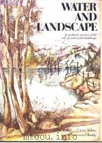 WATER AND LANDSCAPE PDF电子版封面