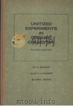 UNITIZED EXPERIMENTS IN ORGANIC CHEMISTRY（ PDF版）