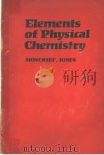 Elements of Physical Chemistry PDF电子版封面