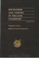MECHANISM AND THEORY IN ORGANIC CHEMISTRY PDF电子版封面