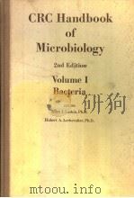 CRC Handbook of Microbiology Volume 1     PDF电子版封面     