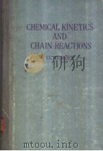 CHEMICAL KINETICS AND CHAIN REACTIONS PDF电子版封面