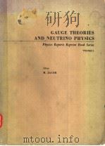 GAUGE THEORIES AND NEUTRINO PHYSICS PDF电子版封面