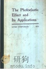 The Photoelastic Effect and Its Applications PDF电子版封面