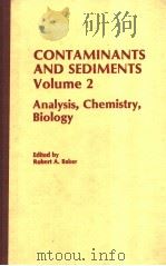 CONTAMINANTS AND SEDIMENTS Volume 2 PDF电子版封面